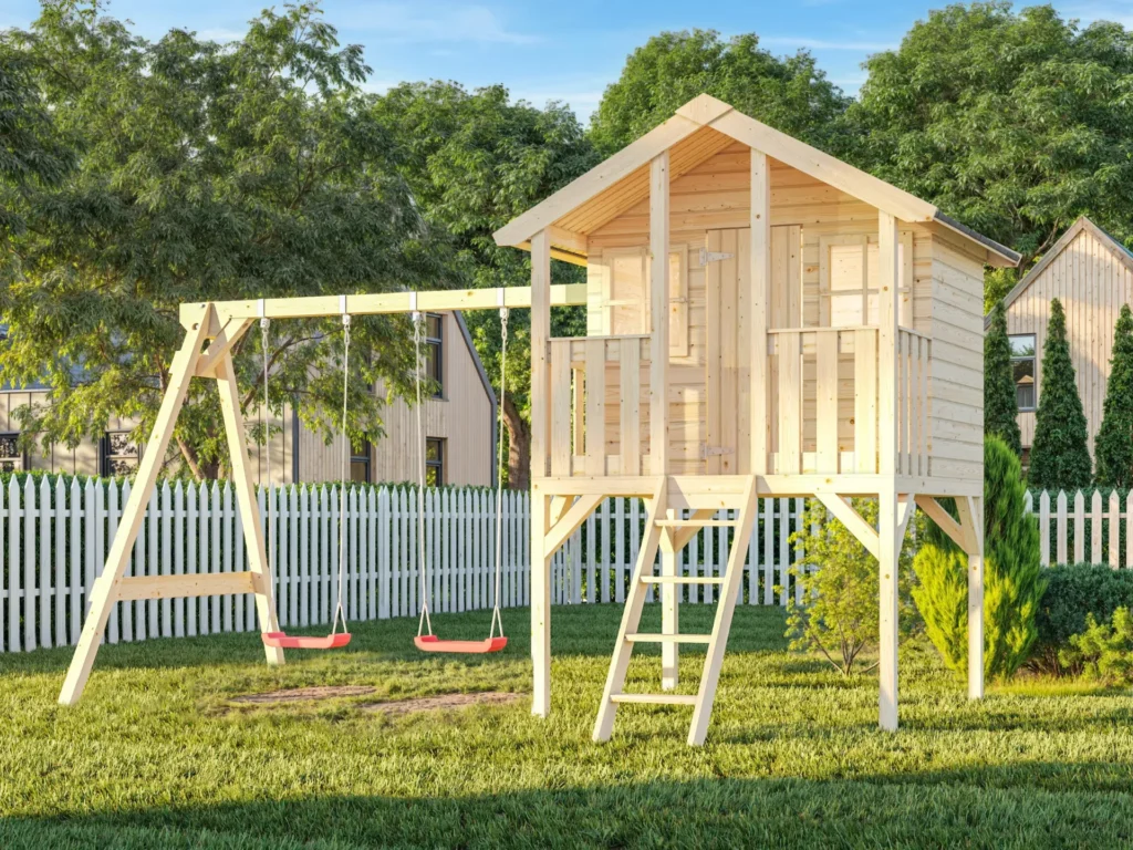 Cabane enfant - Palmako - Toby 2,1m² - 16+28 mm