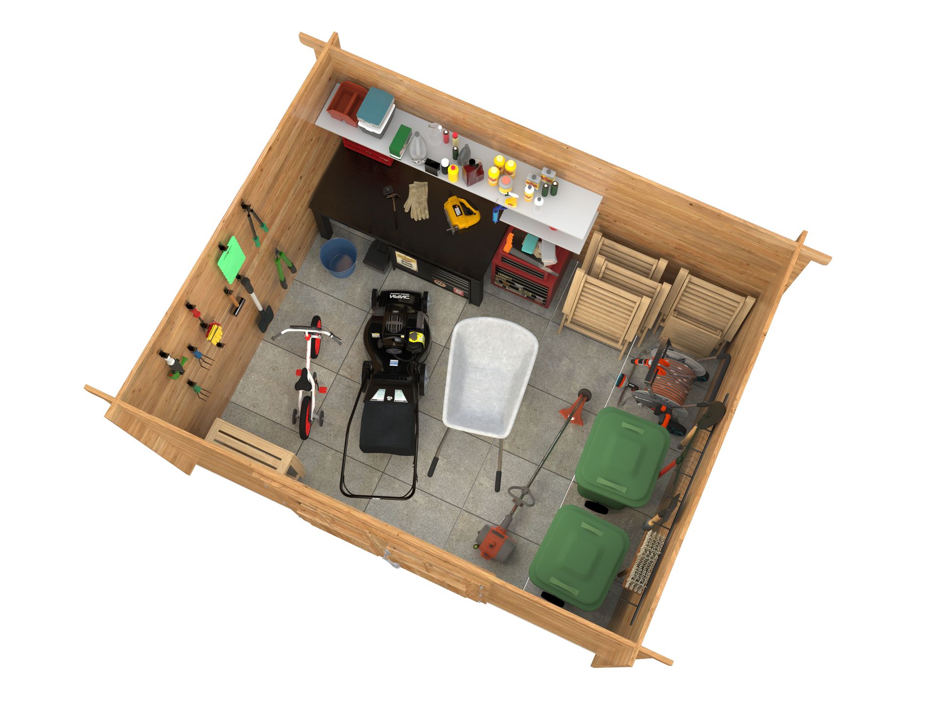 Abris modernes - Palmako - ALICE 9,0 m² - 28mm – Image 2