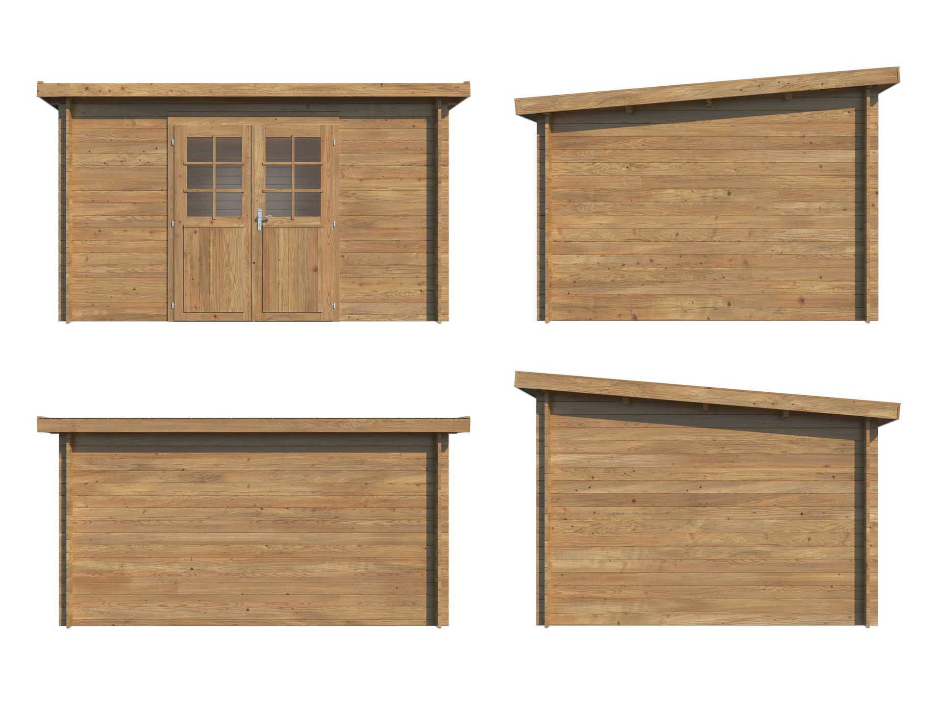 Abris modernes - Palmako - ALICE 9,0 m² - 28mm – Image 3