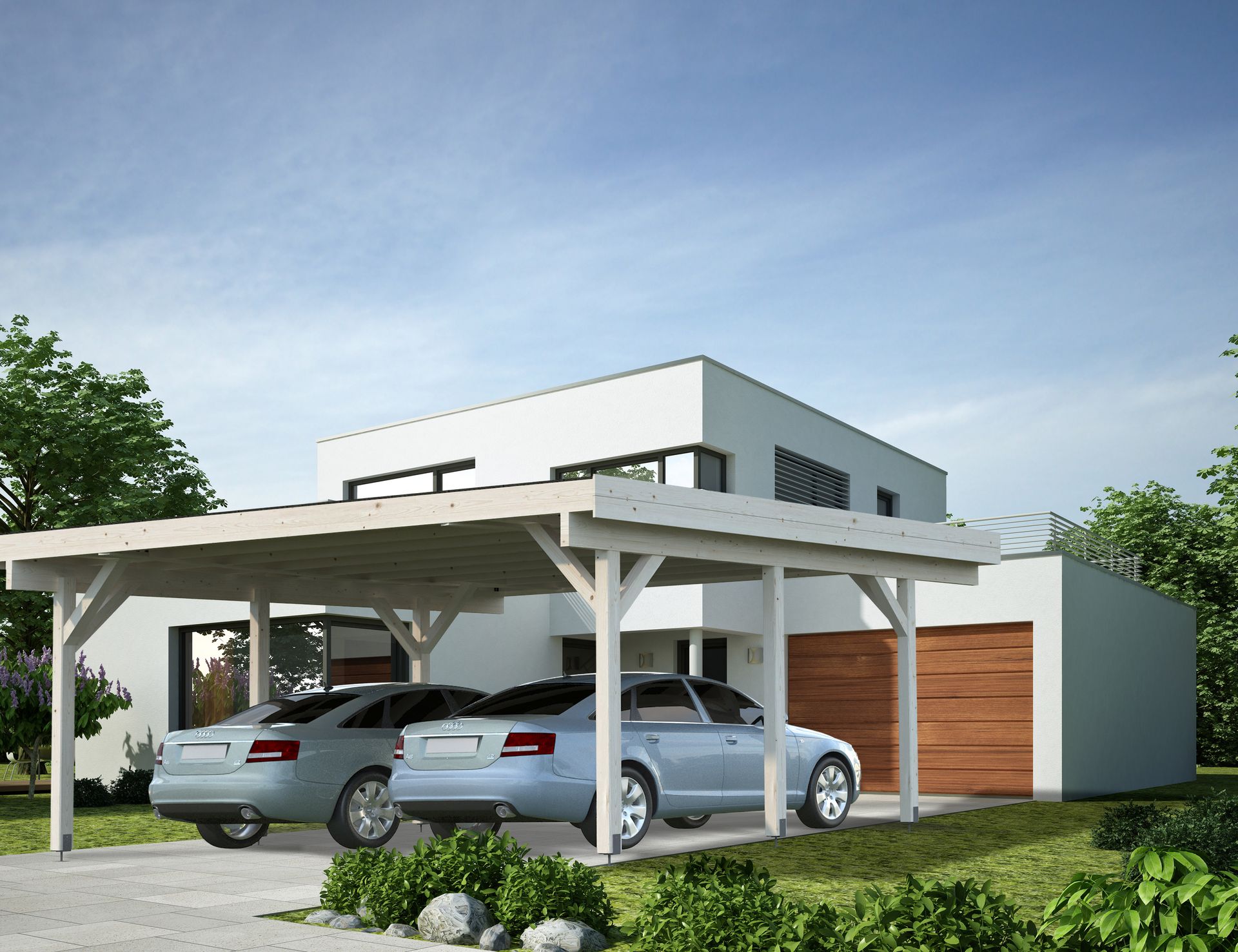 Carports - Palmako - KARL 20,6 m² - 555*372*244cm – Image 5