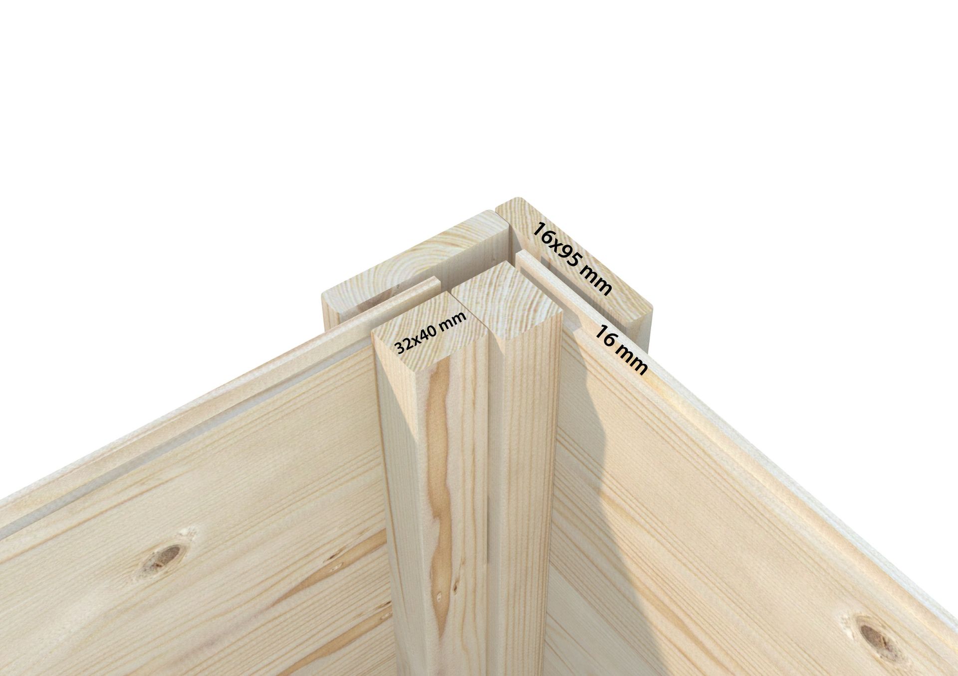 Rangement & stockage - Palmako - LEIF 3,0 m² - 16+32mm – Image 5