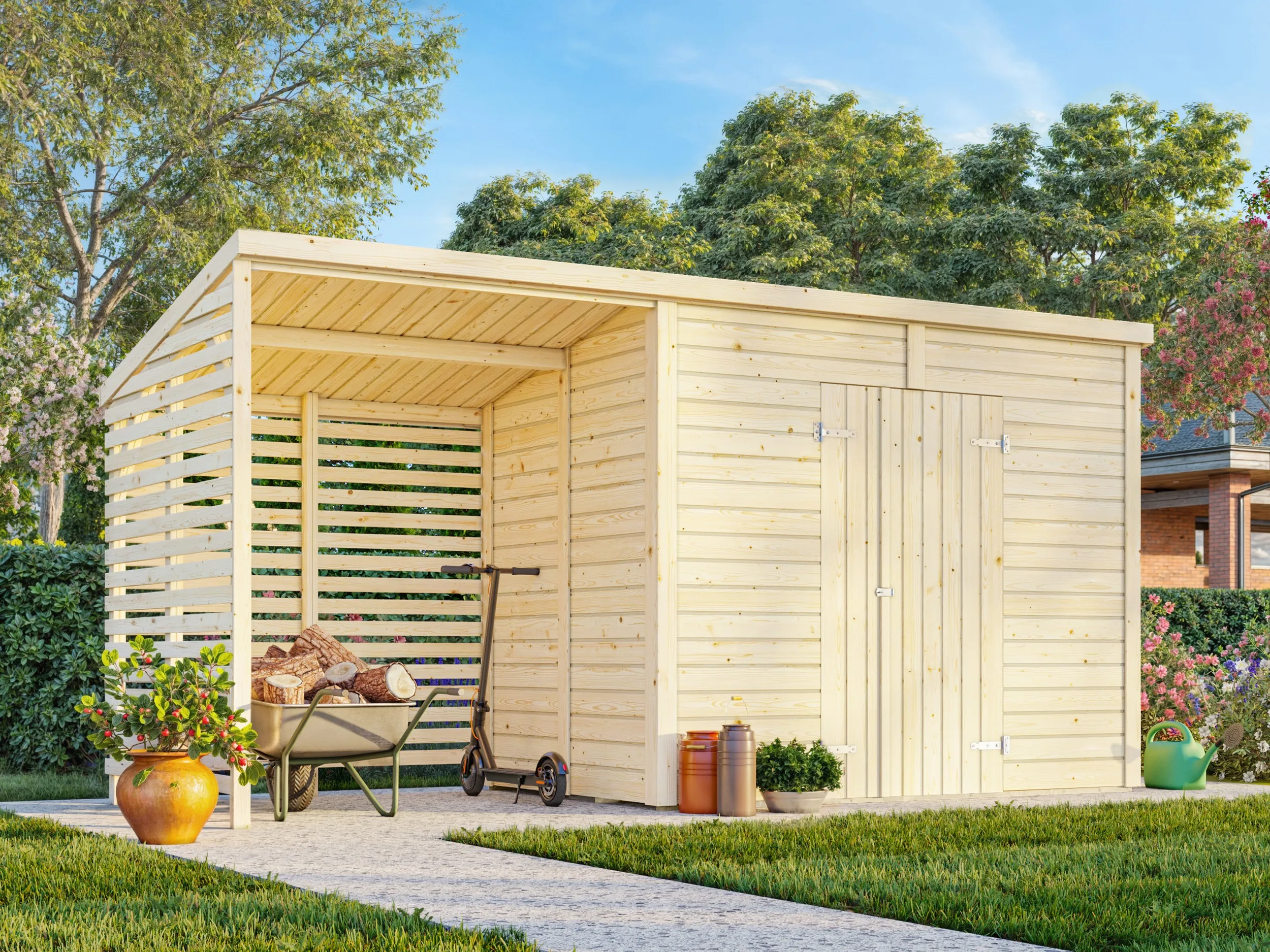 Rangement & stockage - Palmako - LEIF 4,5+2,9 m² - 16+32mm – Image 2