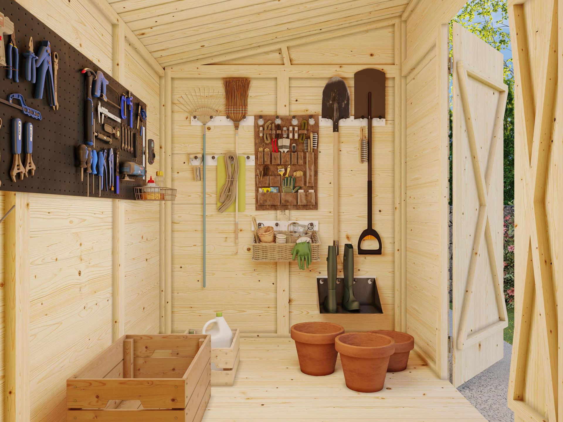 Rangement & stockage - Palmako - LEIF 4,5+2,9 m² - 16+32mm – Image 3