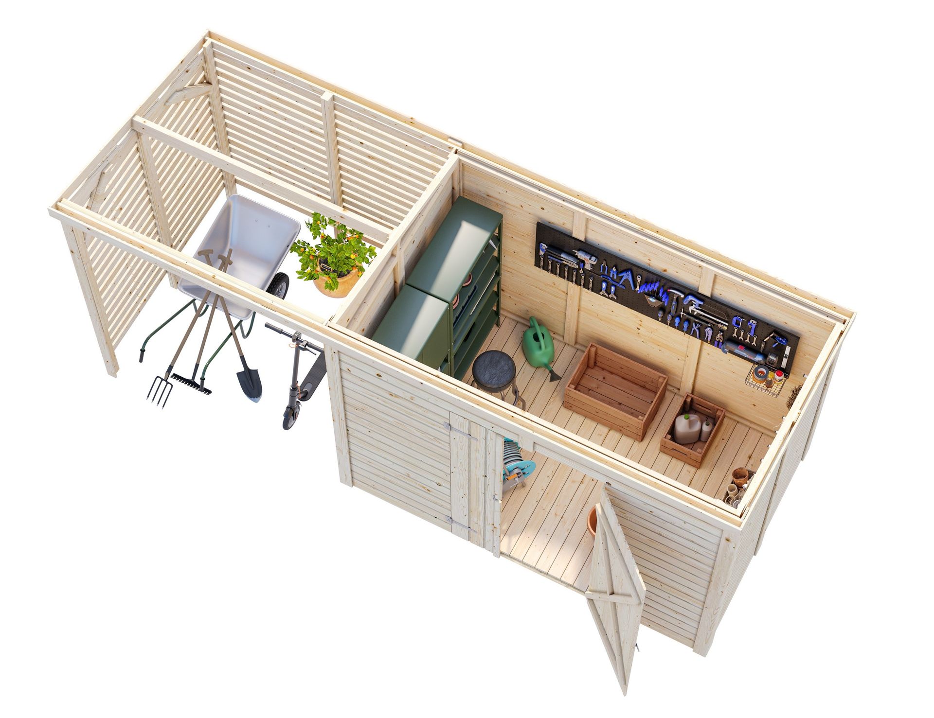 Rangement & stockage - Palmako - LEIF 4,5+2,9 m² - 16+32mm – Image 4