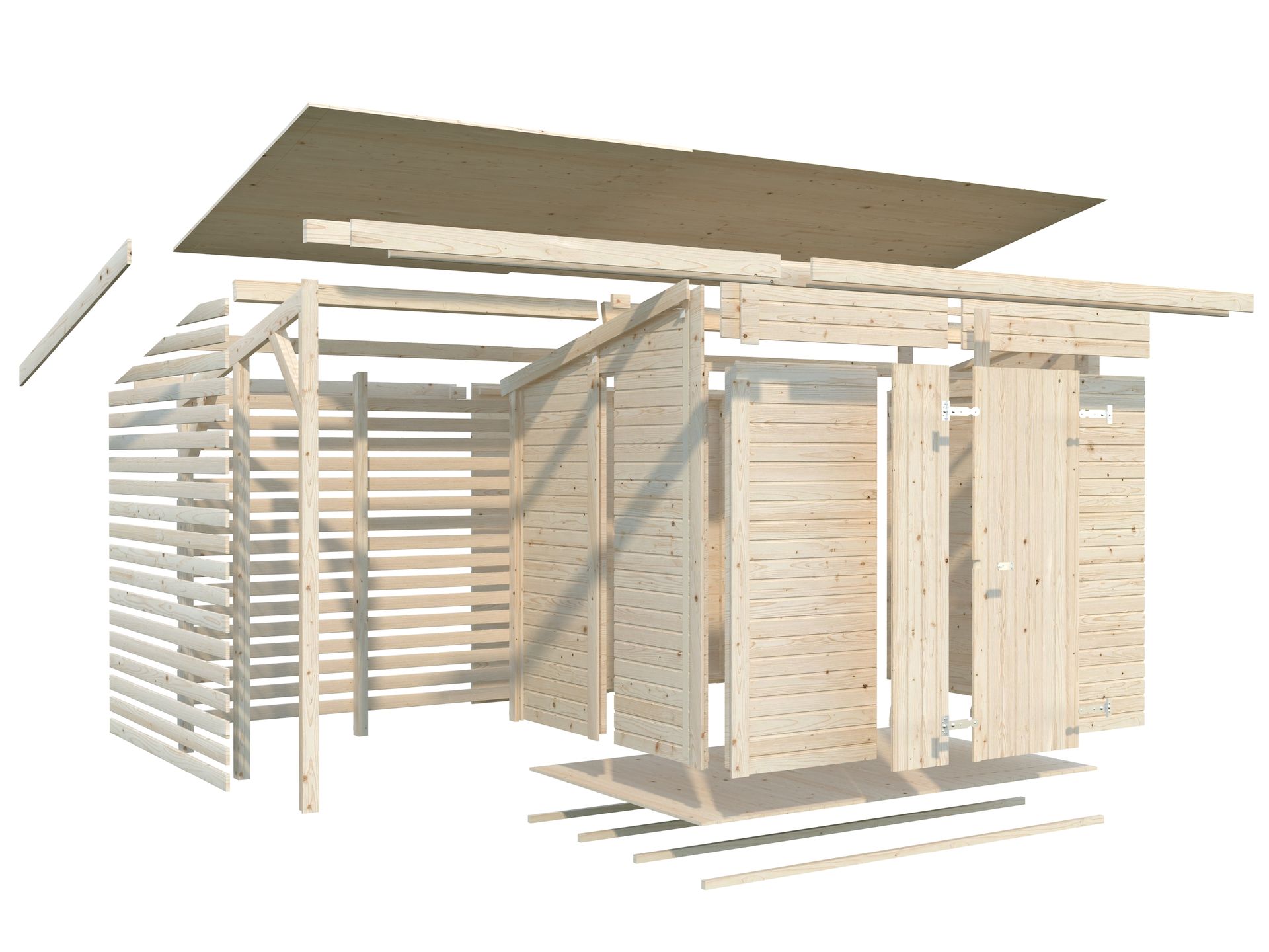 Rangement & stockage - Palmako - LEIF 4,5+2,9 m² - 16+32mm – Image 6
