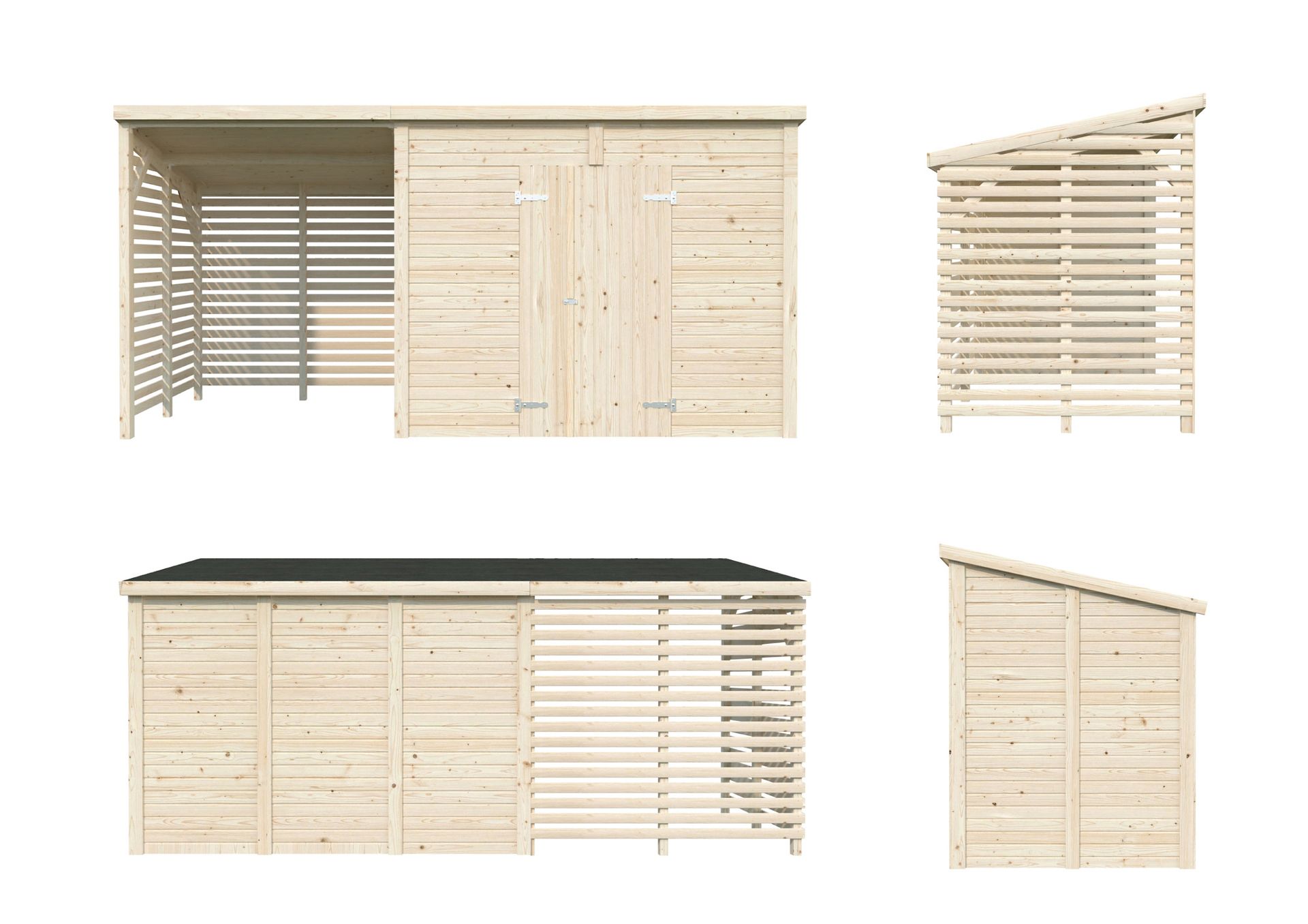 Rangement & stockage - Palmako - LEIF 4,5+2,9 m² - 16+32mm – Image 7