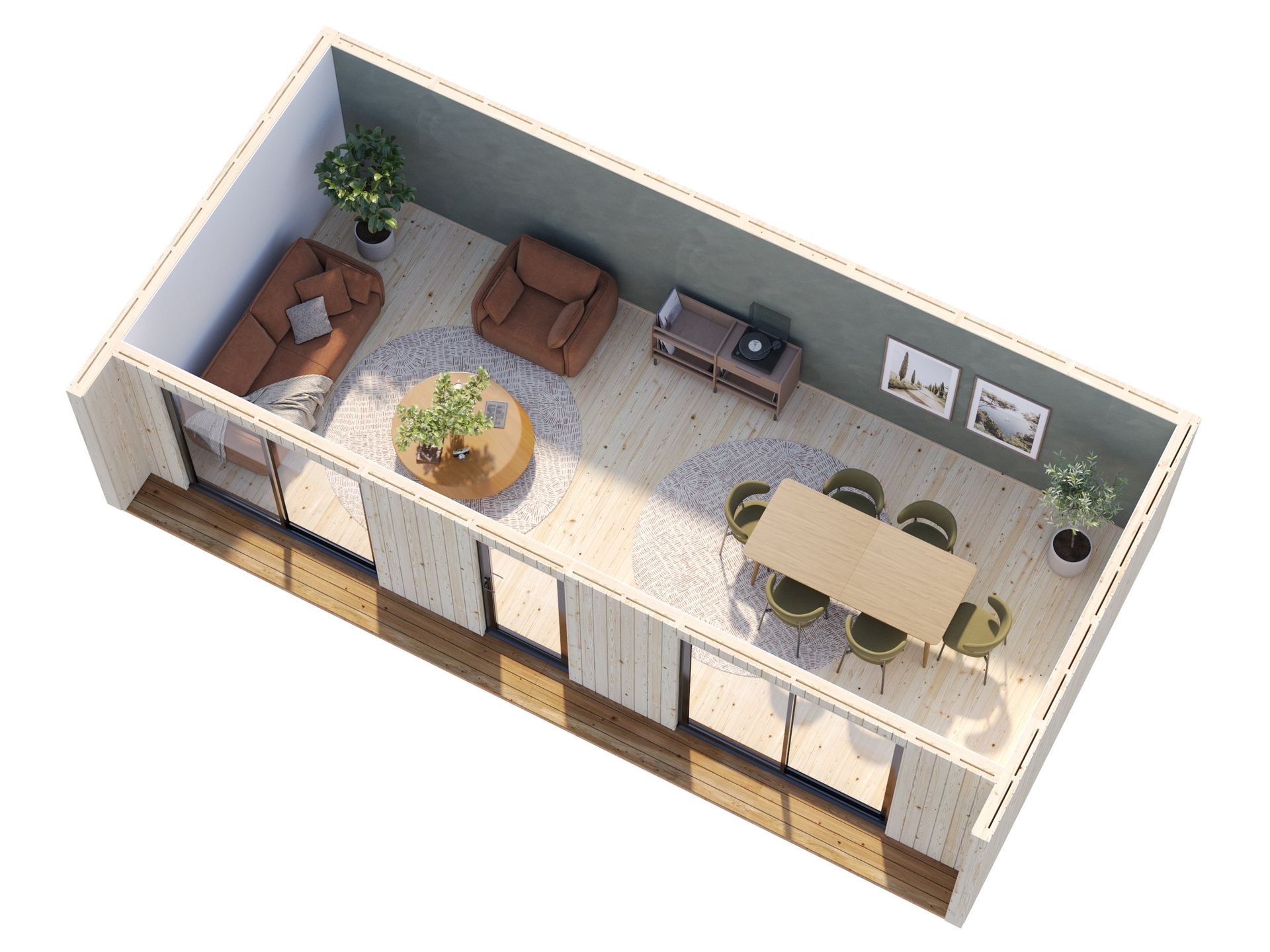 TINY HOUSE - Palmako - JOHANNA 31,8 m² - Ossature bois+bardage – Image 4