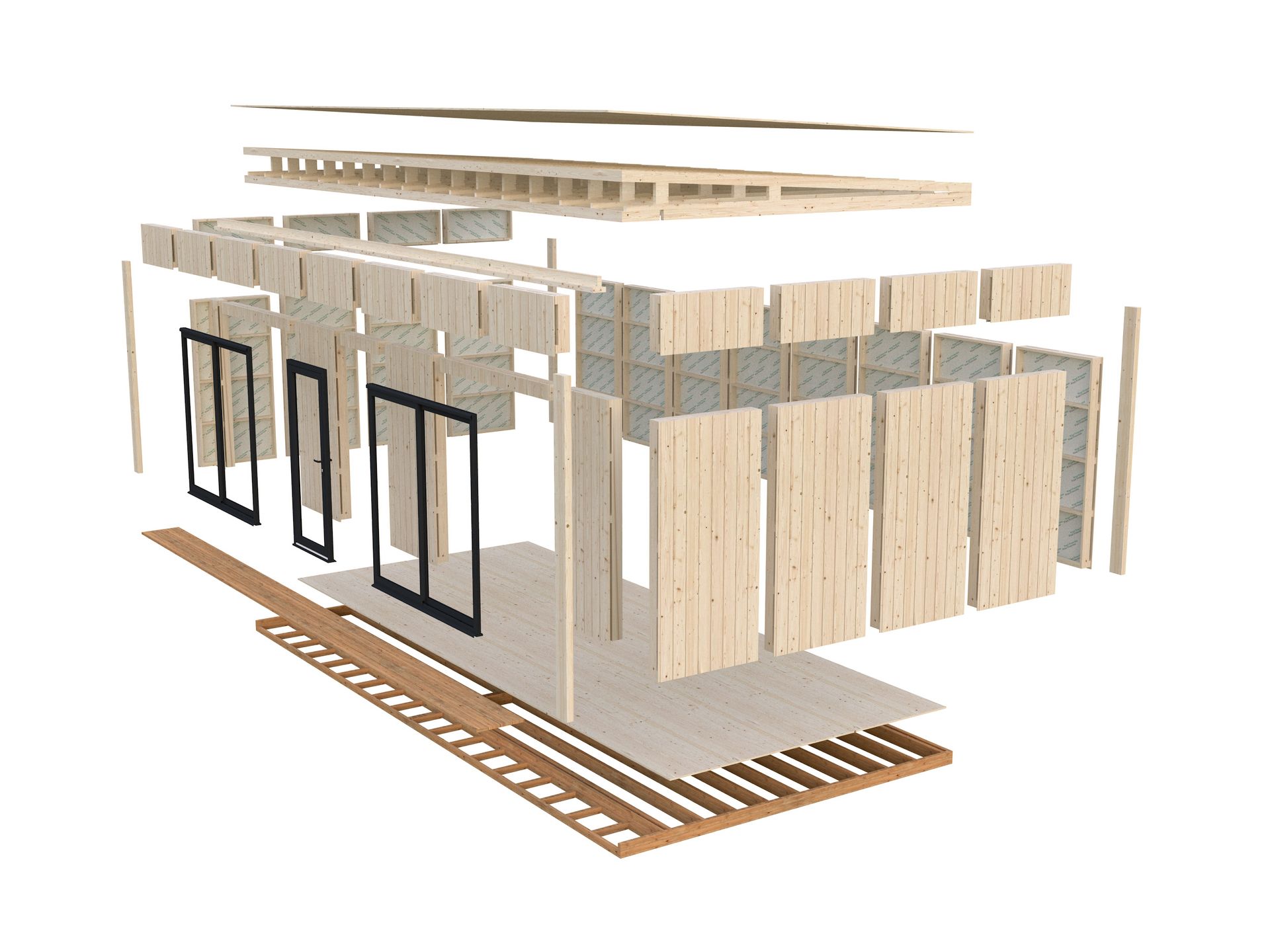 TINY HOUSE - Palmako - JOHANNA 31,8 m² - Ossature bois+bardage – Image 5
