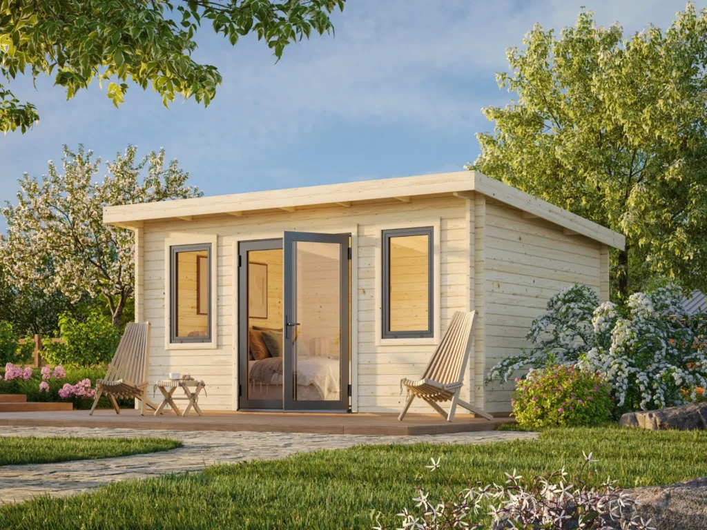 Abris modernes - Palmako - LISANDRA 14,2 m² - 44mm