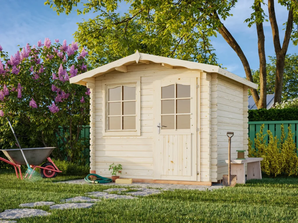 Abris  traditionnels – Palmako – EMMA 4,6 m² – 28mm