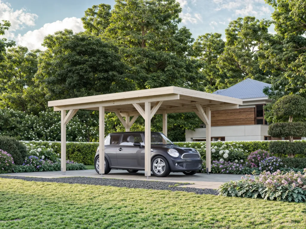 Carports – Palmako – KARL 11,7 m² – 315*372*230cm
