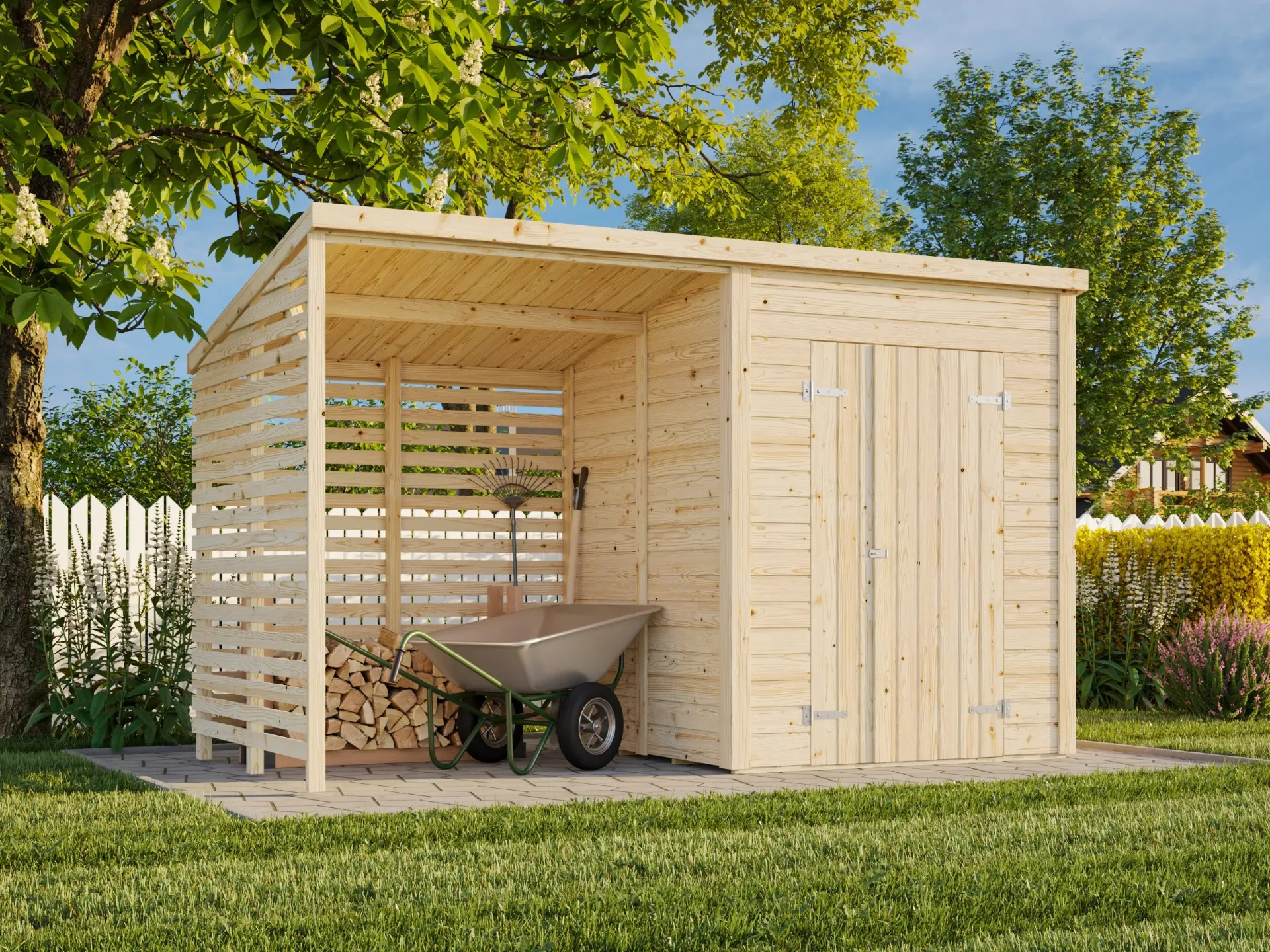 Rangement & stockage - Palmako - LEIF 3,0+2,9 m² - 16+32mm